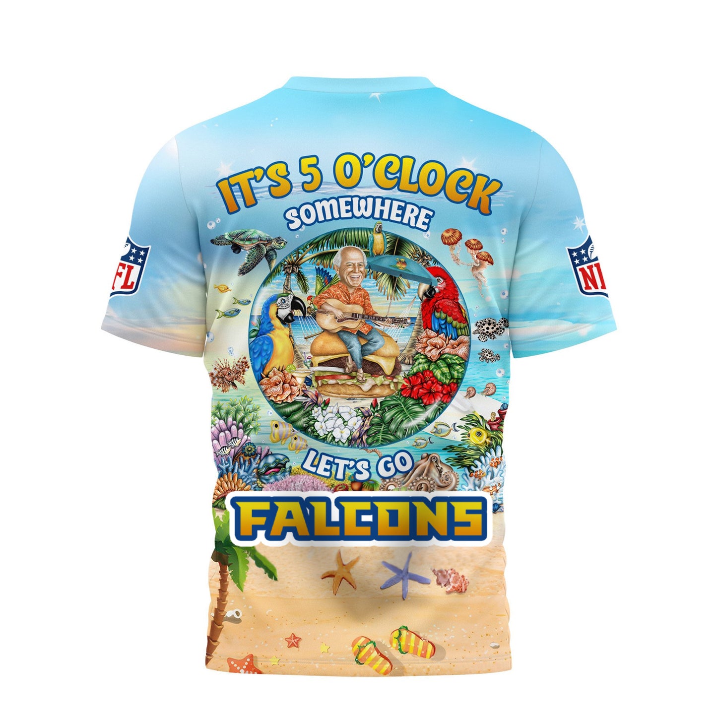 AF Premium Jimmy Buffett Style Shirt DDT CTND
