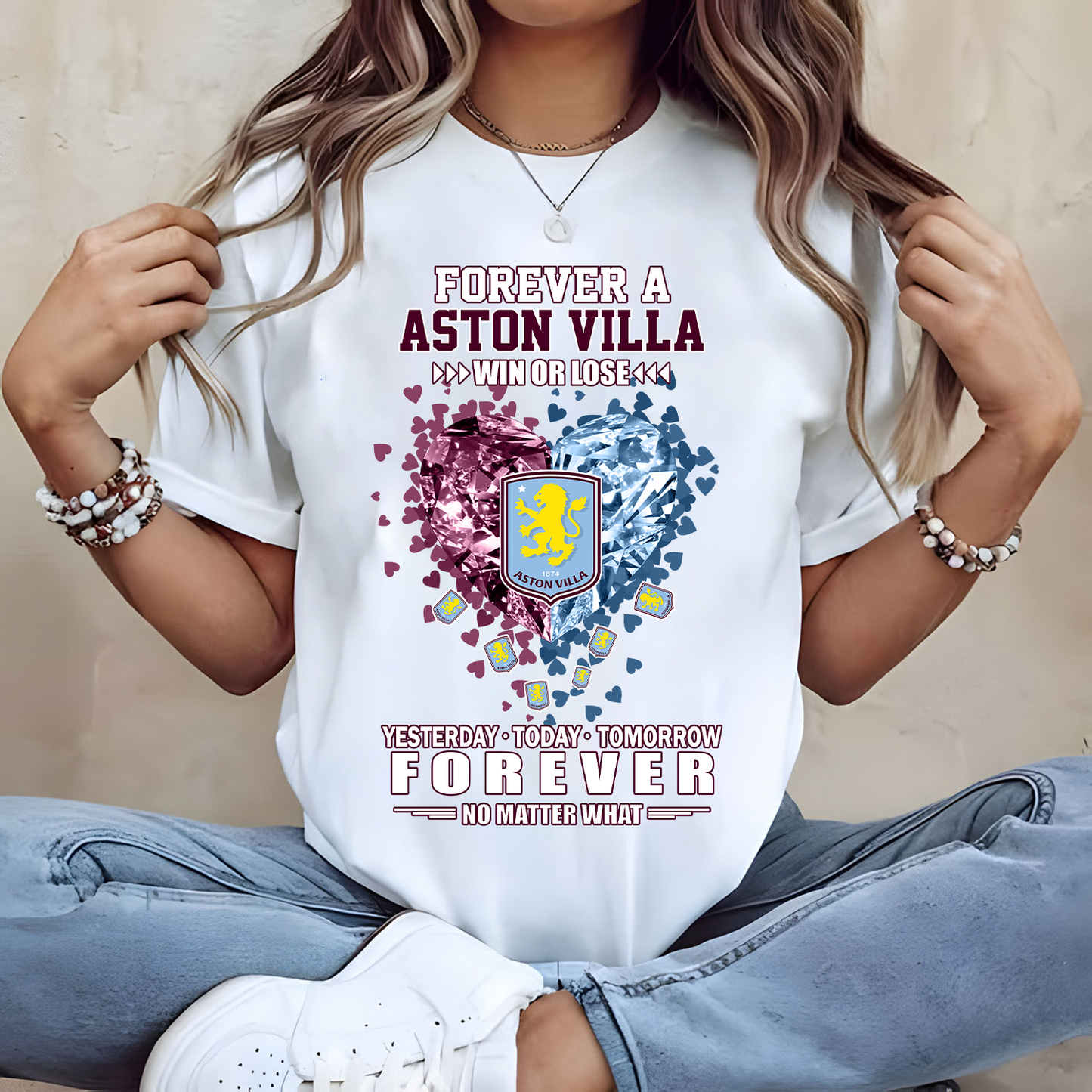 AST Forever Win Or Lose Yesterday Today Tomorrow Forever No Matter What 2D Shirt DATND TANTD