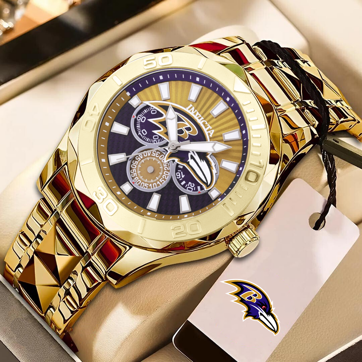 NFL BR Men's Watch V1 DATND TANTD