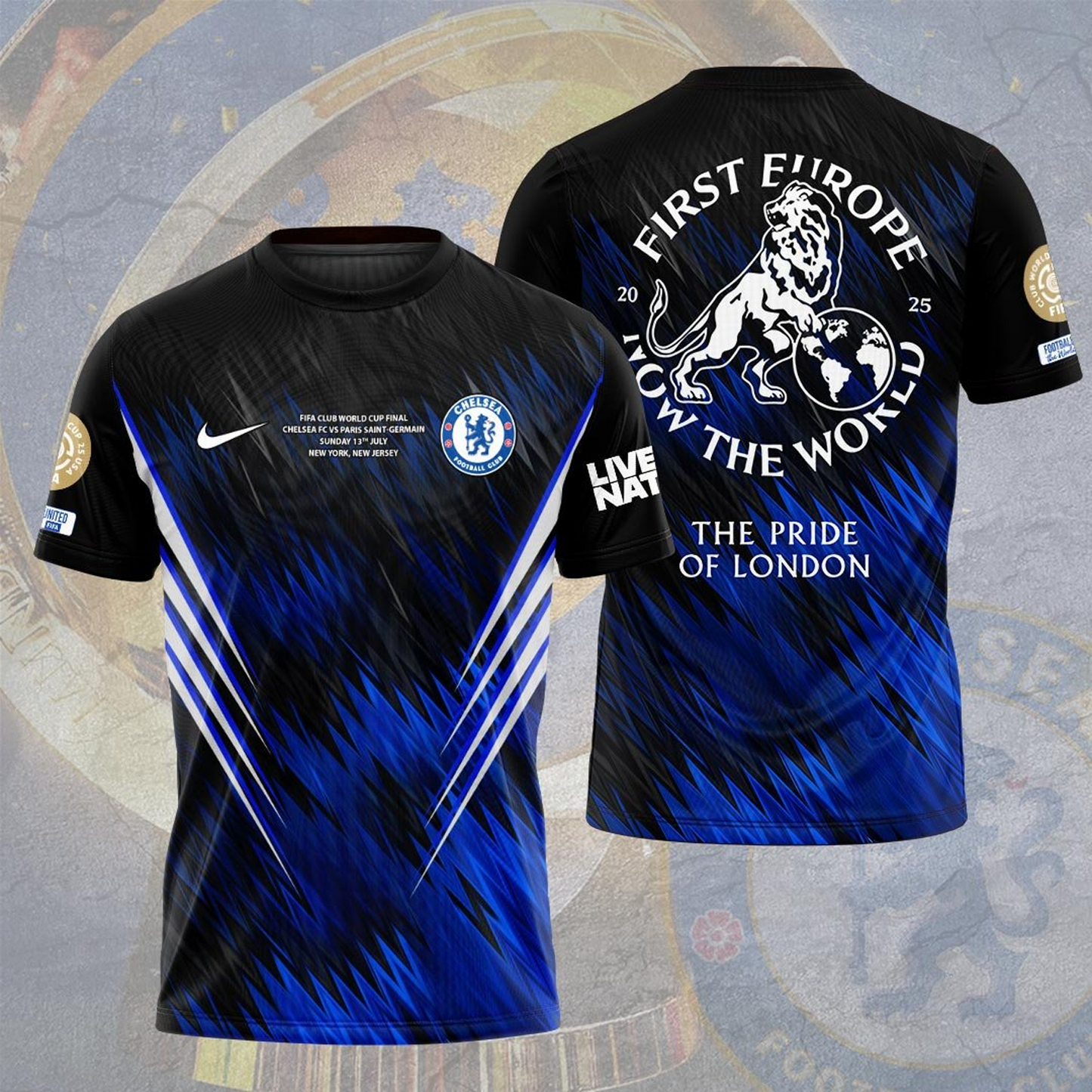 CHE F.C. Champions 2025 3D Shirt V1 1607 DatND DVT