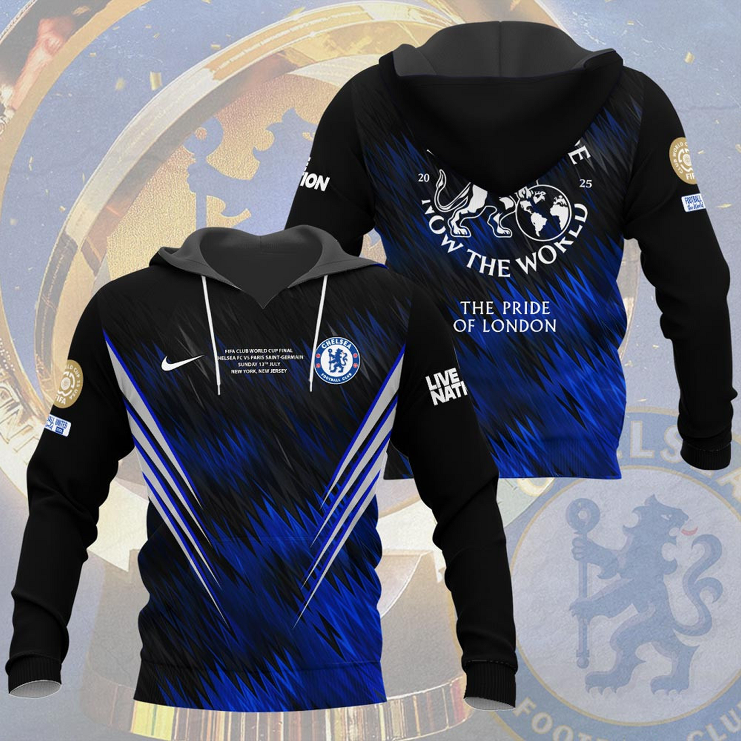 CHE F.C. Champions 2025 3D Shirt V1 1607 DatND DVT