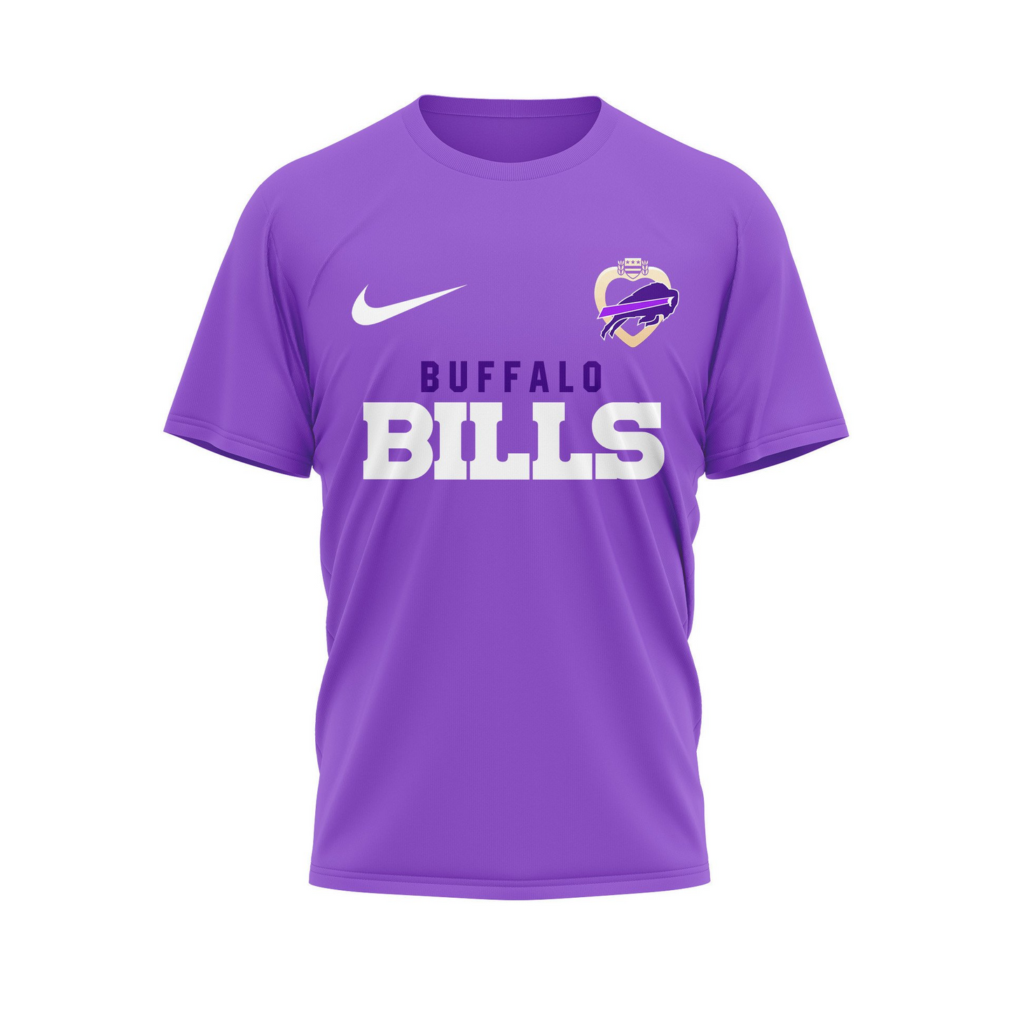 BB Premium National Purple Hear Day 3D Shirt DDT TTV