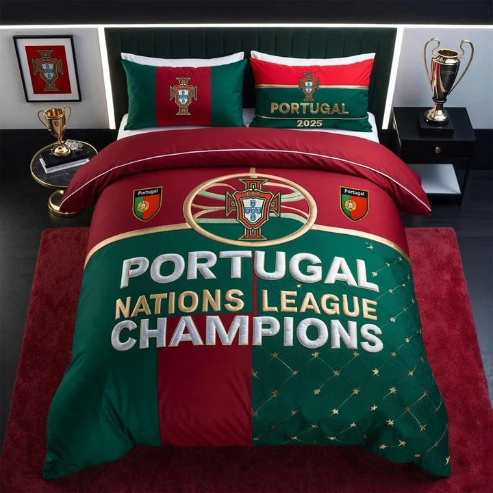 Portugal National Football Team Champions Bedding Set DDTCTND