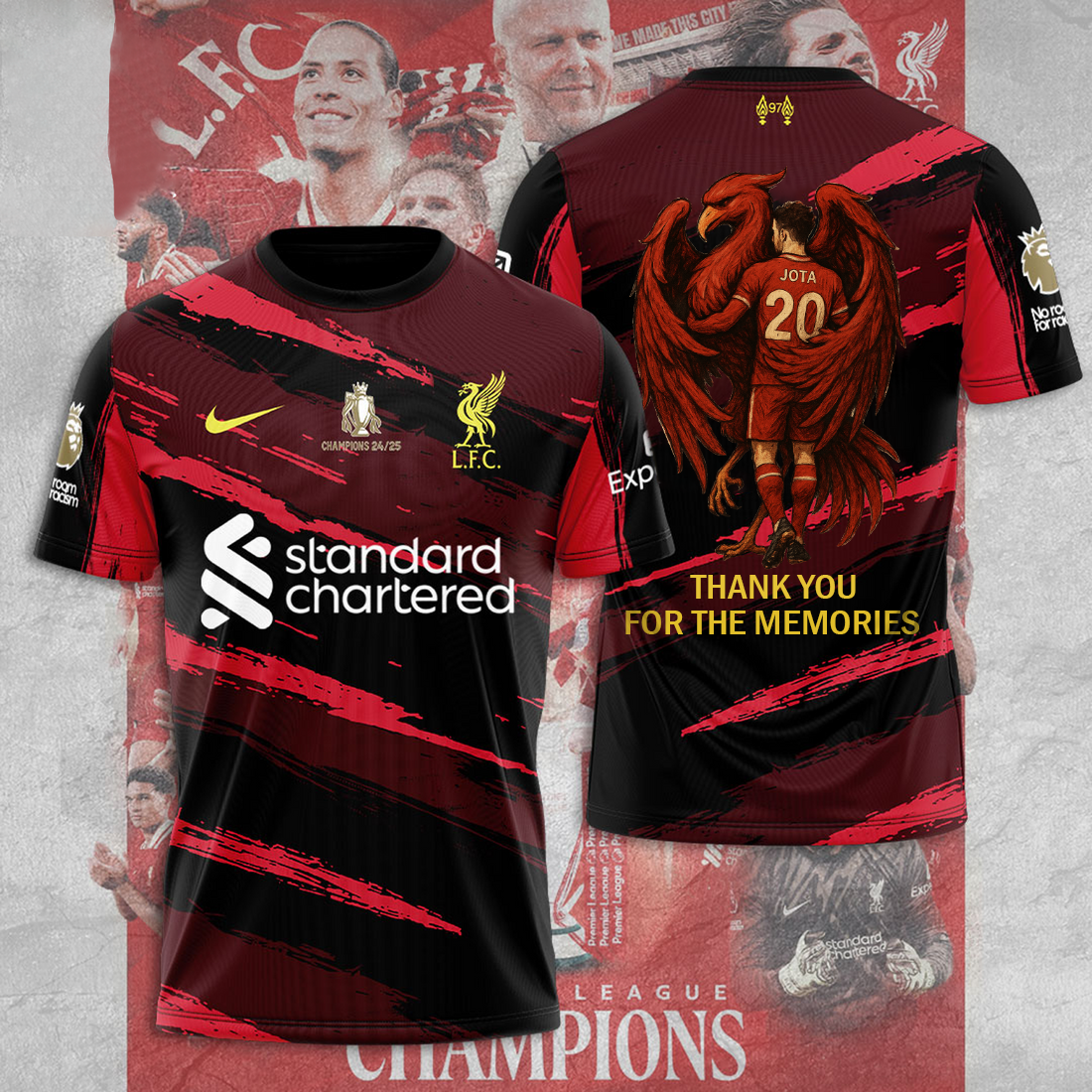 DJ20 - Thank You For The Memories V9 Shirt DDTCTND