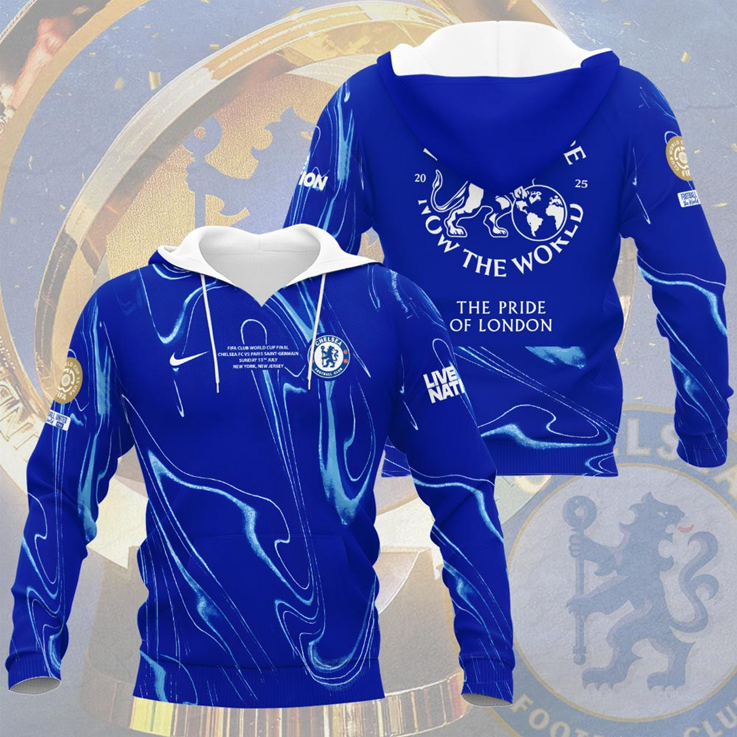 CHE F.C. Champions 2025 3D Shirt V3 1607 DatND DVT