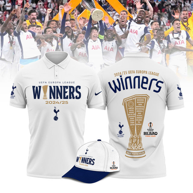 TOT Europa League 2025 Winners Polo Shirt V3 NDD