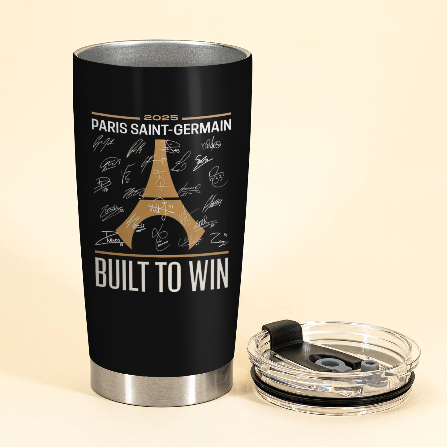Paris SG UEFA Champions League V4 Winner Tumbler DDTCTND