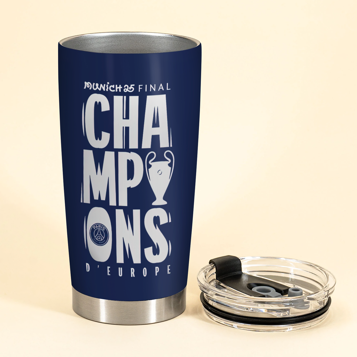 Paris SG UEFA Champions League V11 Winner Tumbler DDTCTND