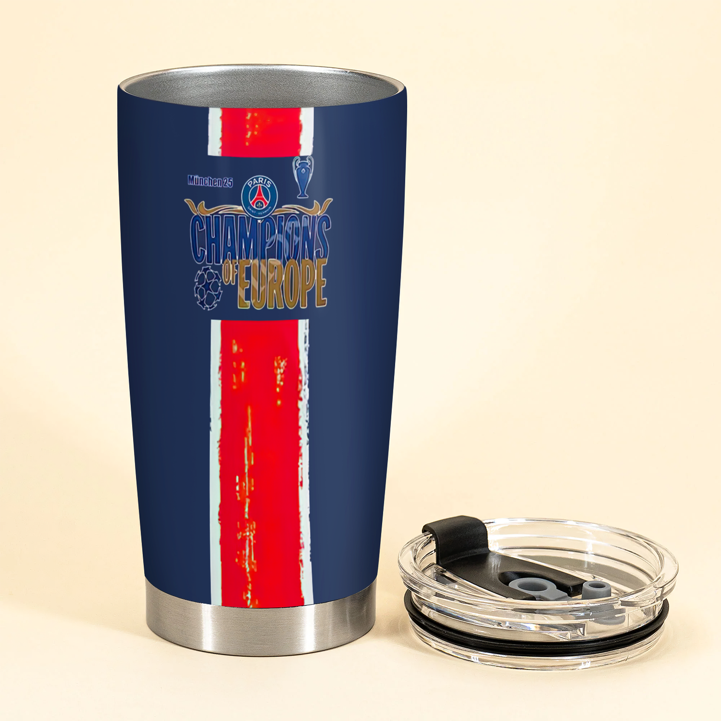 Paris SG UEFA Champions League V14 Winner Tumbler DDTCTND
