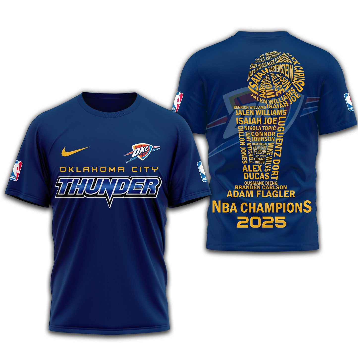OKC NBA Finals Champions 2025 V11 Shirt DDT TTV