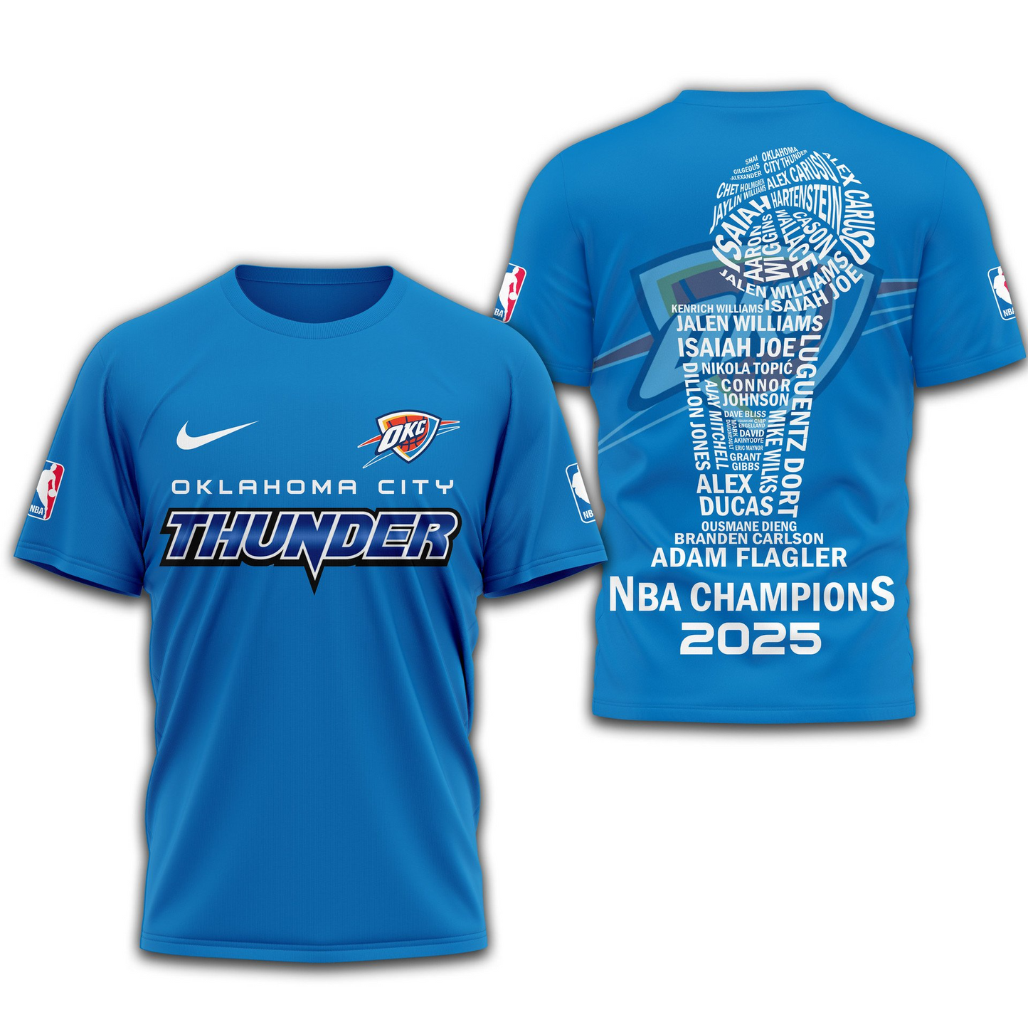 OKC NBA Finals Champions 2025 V11 Shirt DDT TTV