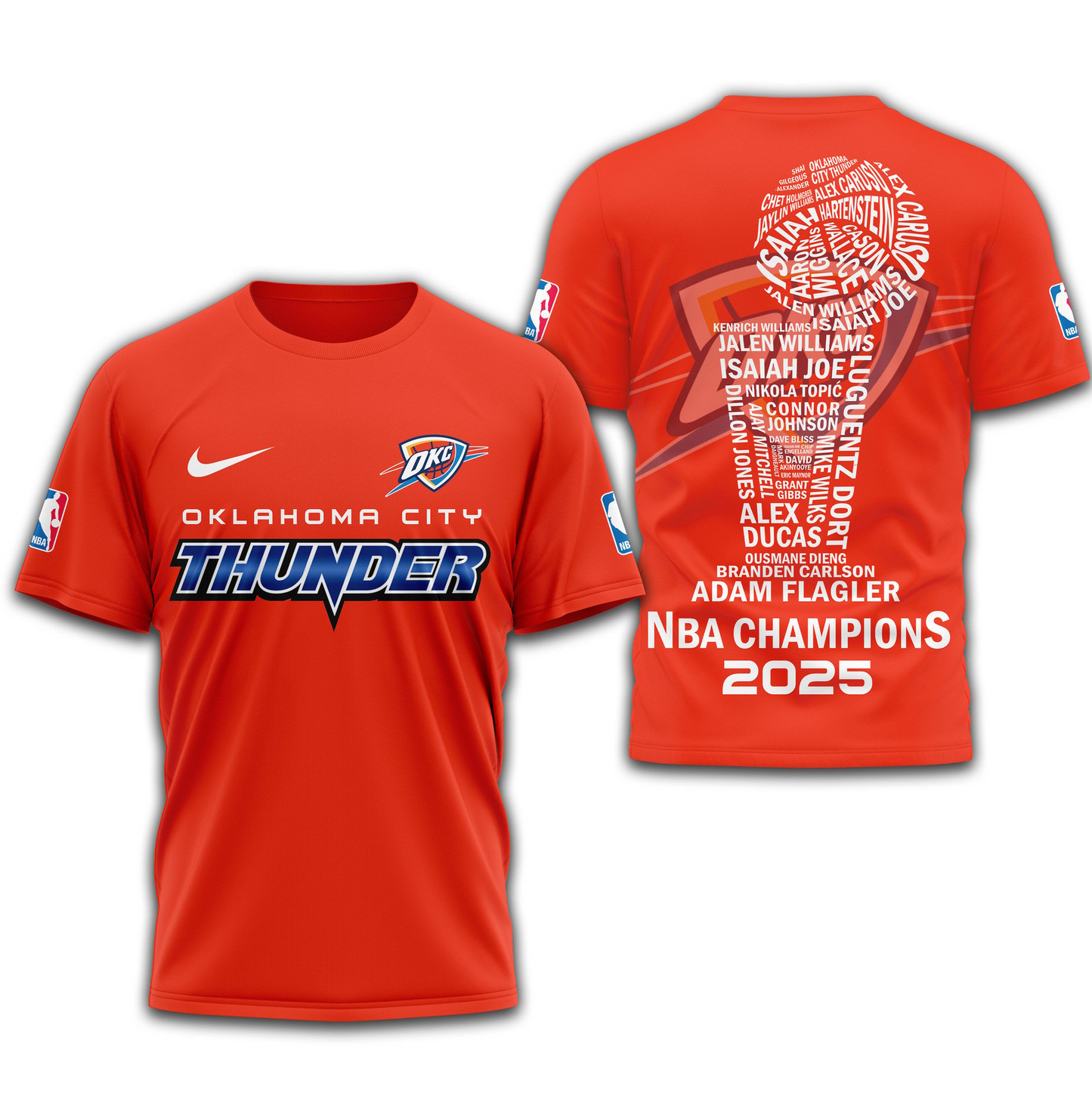 OKC NBA Finals Champions 2025 V11 Shirt DDT TTV