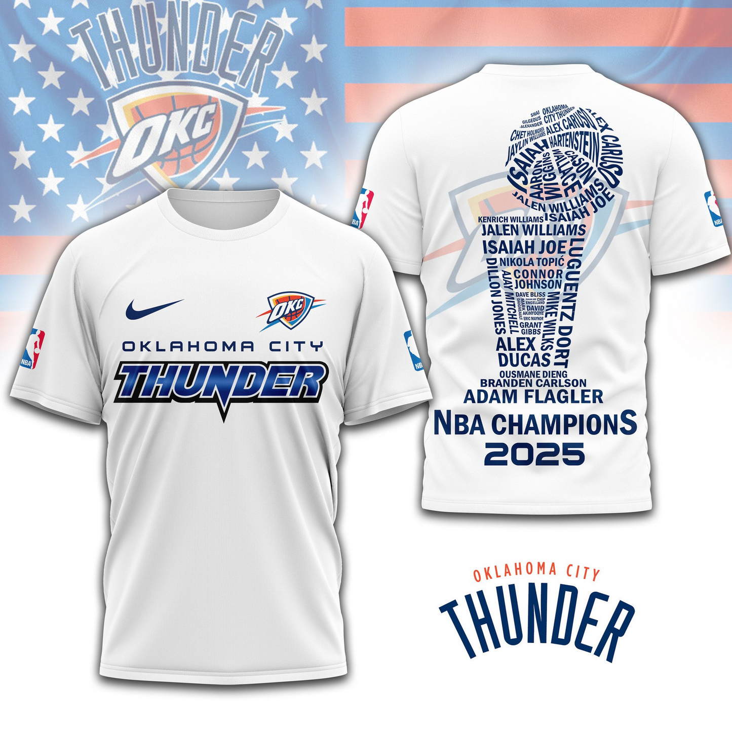 OKC NBA Finals Champions 2025 V11 Shirt DDT TTV
