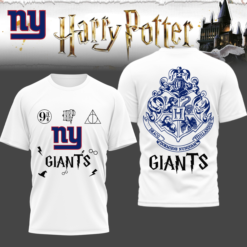 NYG Premium NFL x Harry Potter 3D Shirt DDT CTND
