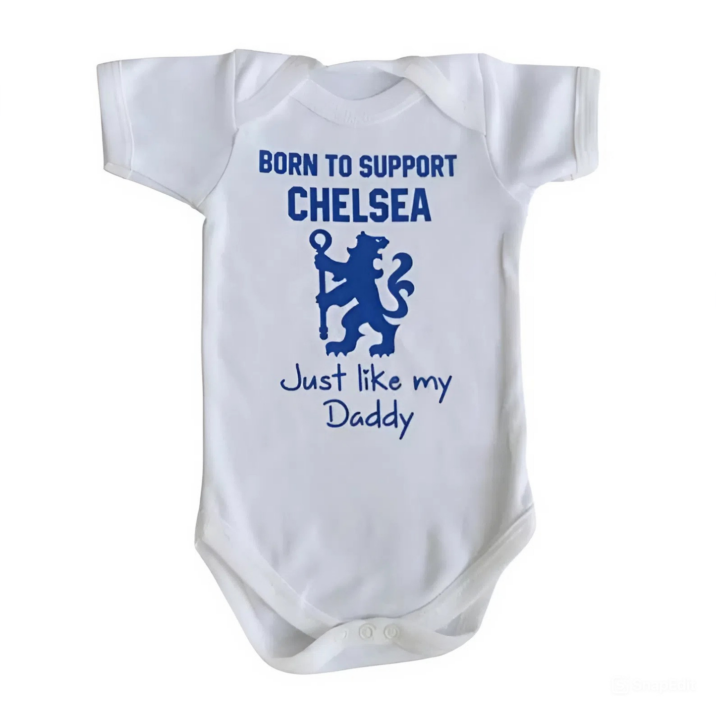 CHE F.C Soccer Jersey , Baby Rib Bodysuit Sizes V1 DATND TANTD
