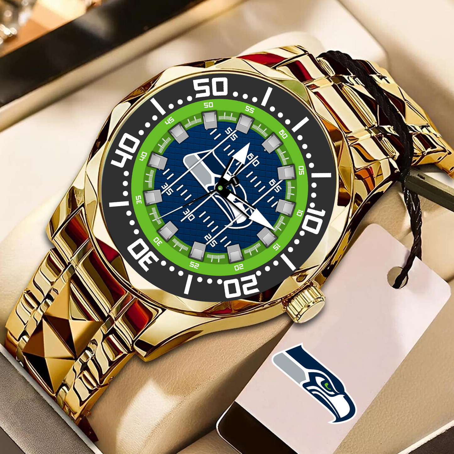 SEA x NFL Men's Watch DATND TANTD