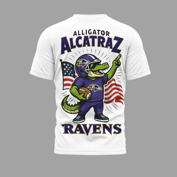 BR Premium NFL x Alligator Alcatraz 3D Shirt DDT 220725 TTV