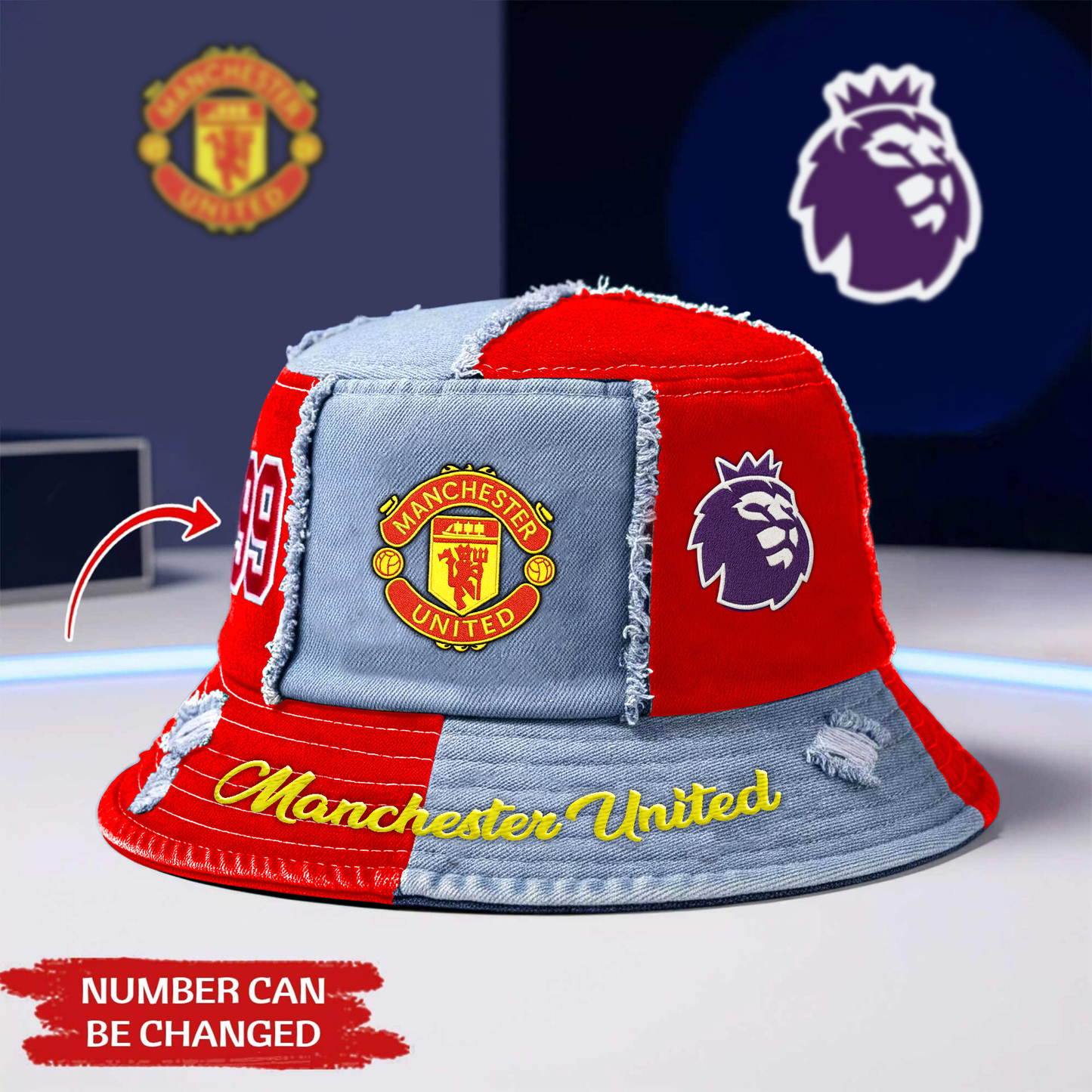 MU Premium EPL Bucket Hat DDT TTV