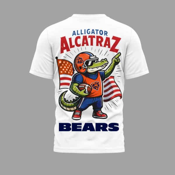 CHI Premium NFL x Alligator Alcatraz 3D Shirt DDT 220725 TTV
