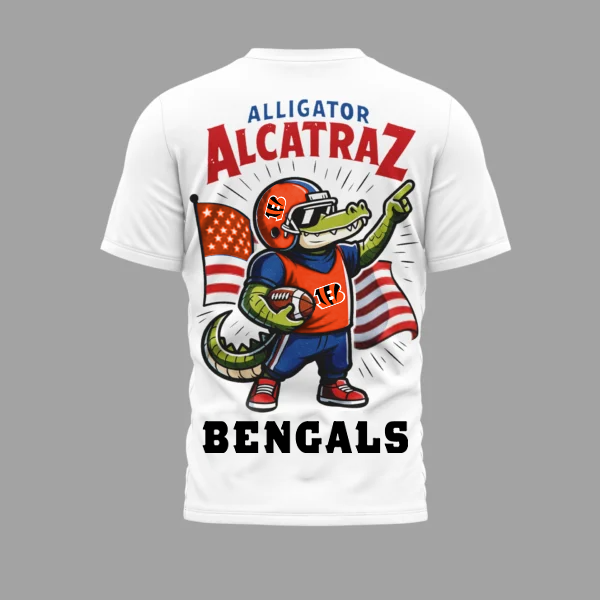 CIN Premium NFL x Alligator Alcatraz 3D Shirt DDT 220725 TTV