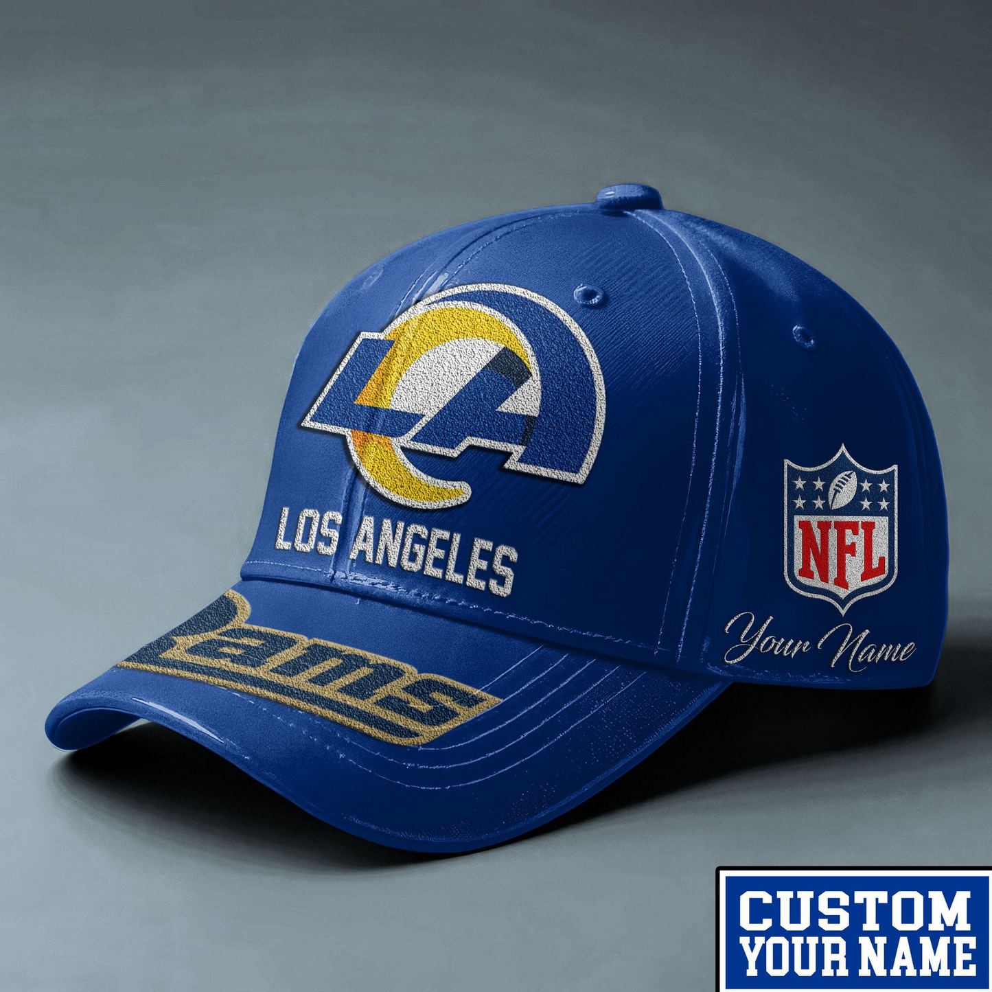 LAR Premium NFL Classic Cap DDT TTV