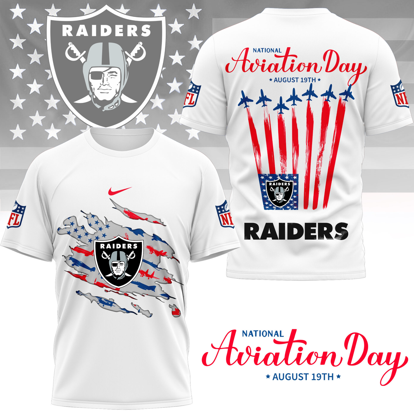LVR Premium National Aviation Day 3D Shirt DDT TTV