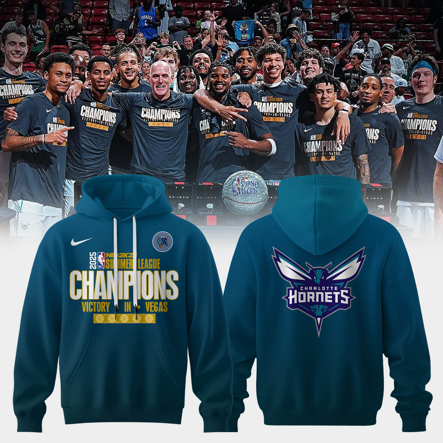 CHA 2025 Summer League Champions Undisputed In Vegas 3D Shirt V10 DatND DVT