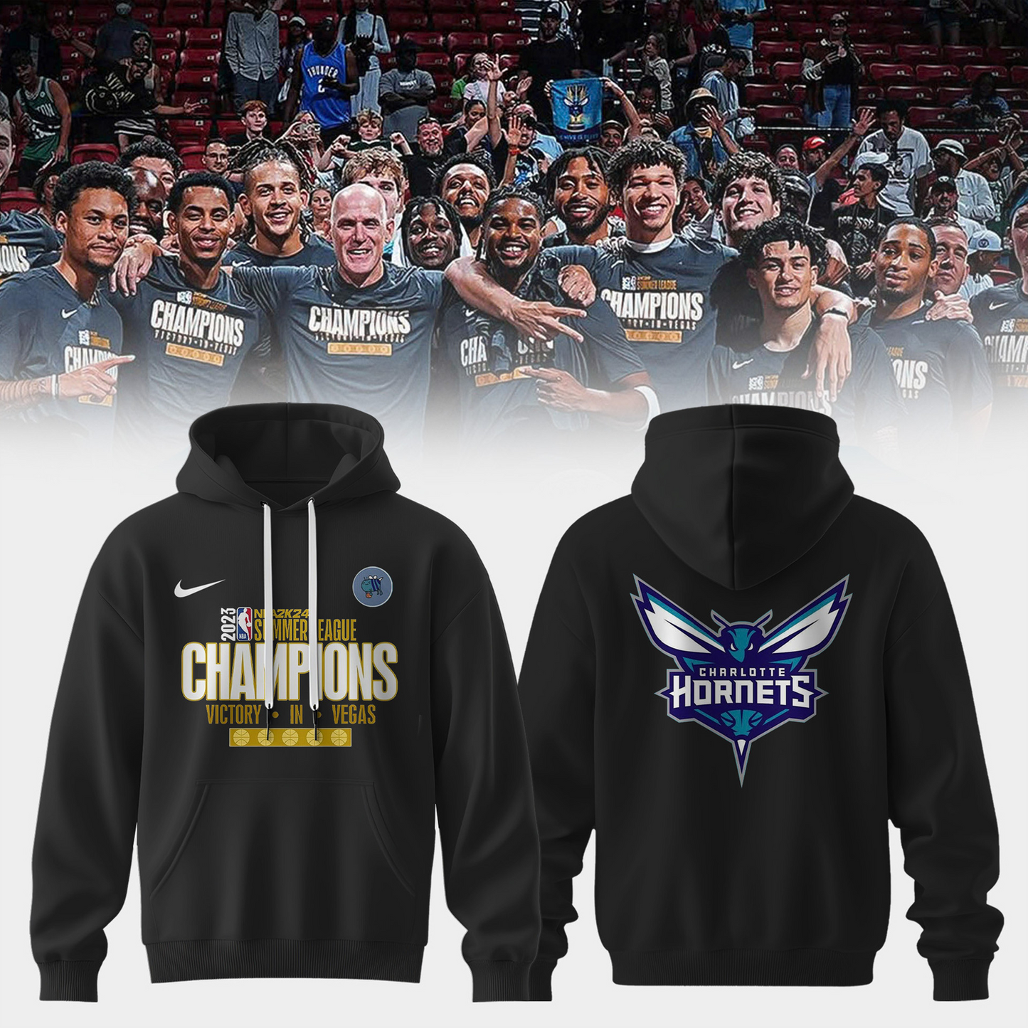 CHA 2025 Summer League Champions Undisputed In Vegas 3D Shirt V11 DatND DVT