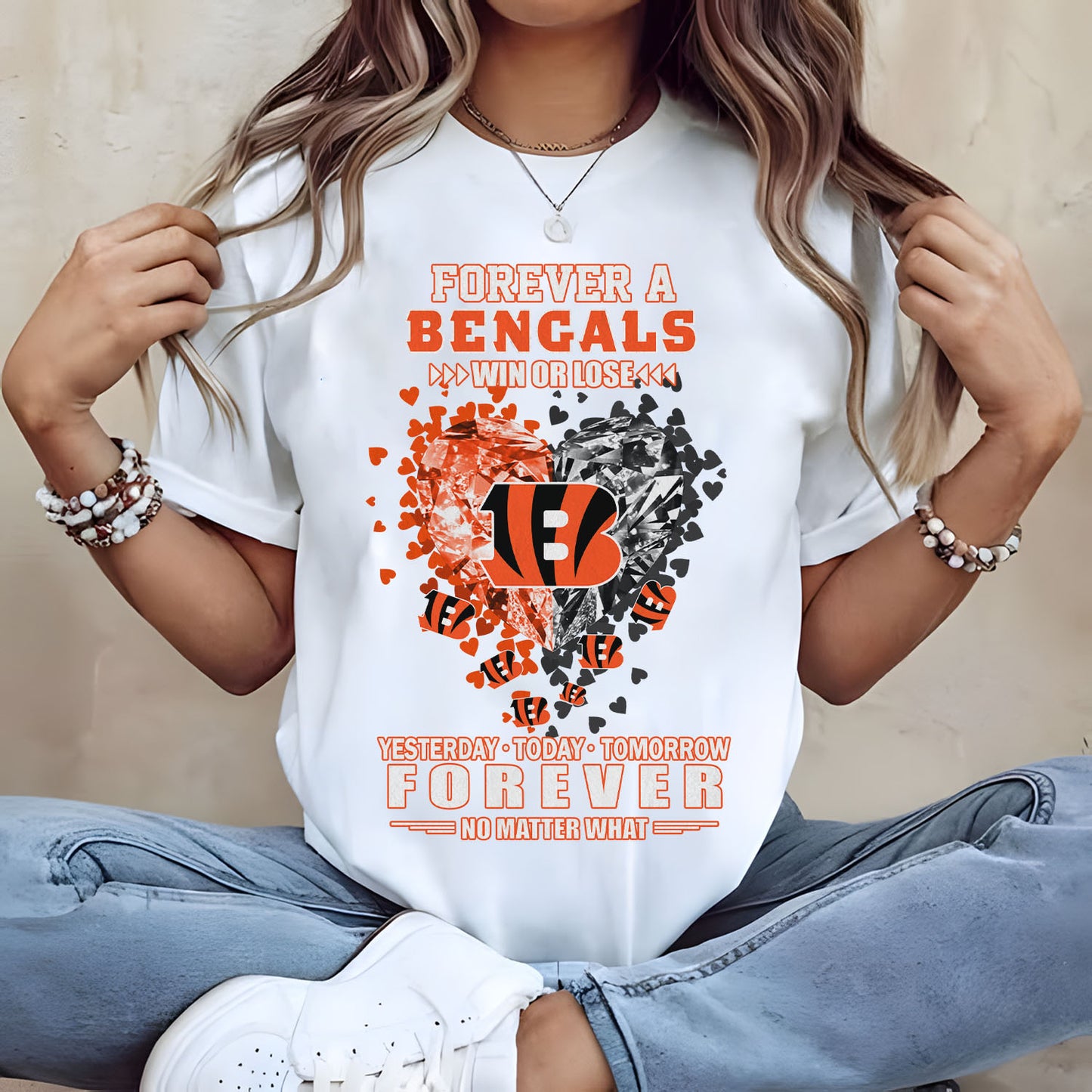 CIN Forever Win Or Lose Yesterday Today Tomorrow Forever No Matter What 2D Shirt 2407 DatND DVT