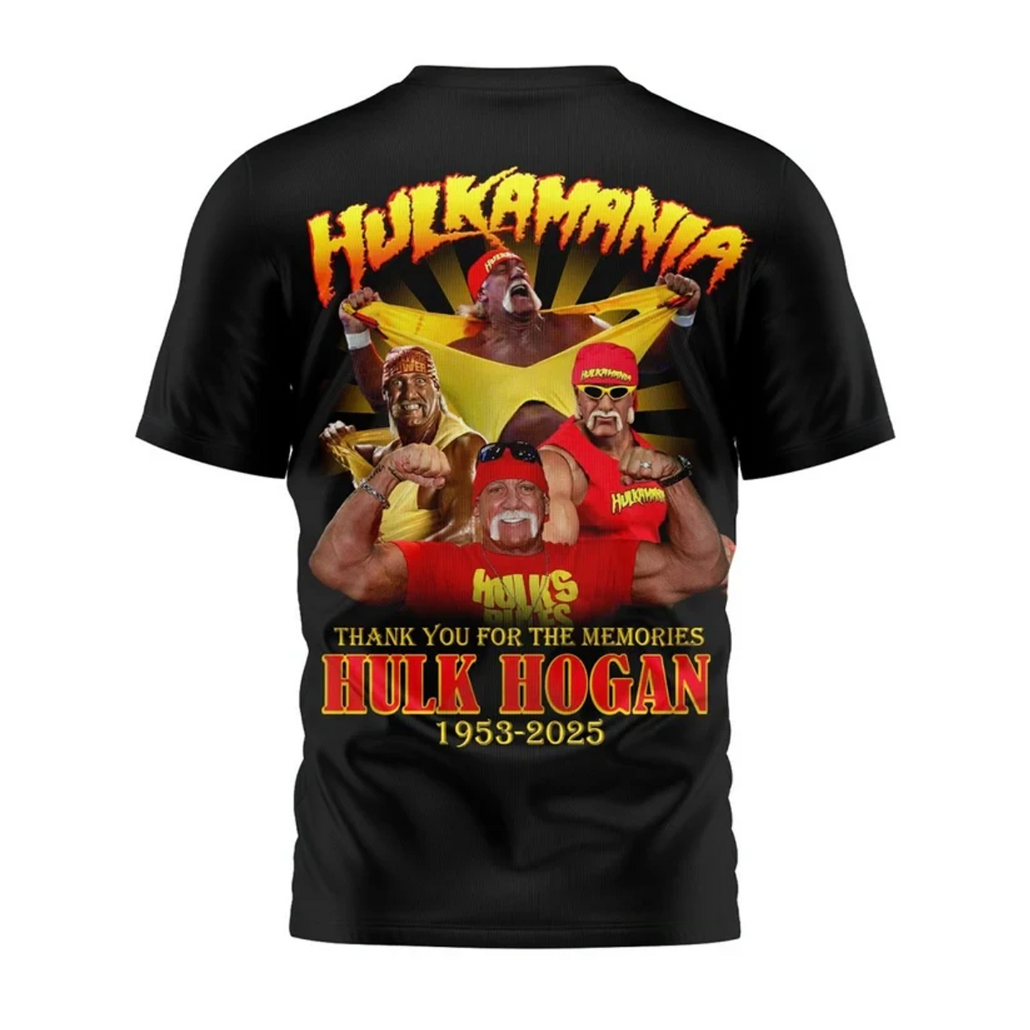 Hulk Hogan “In Loving Memory” 3D Shirt V1 DatND DVT