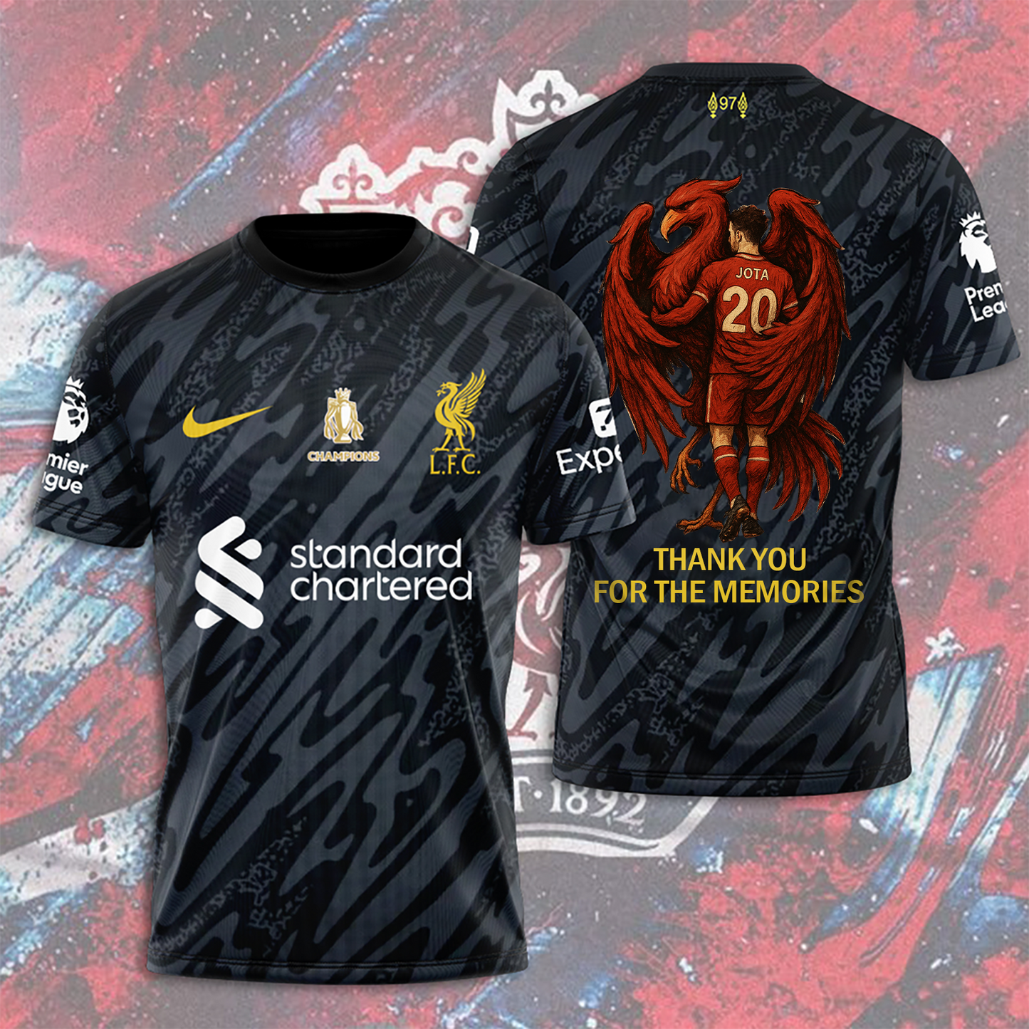 DJ20 - Thank You For The Memories V9 Shirt DDTCTND