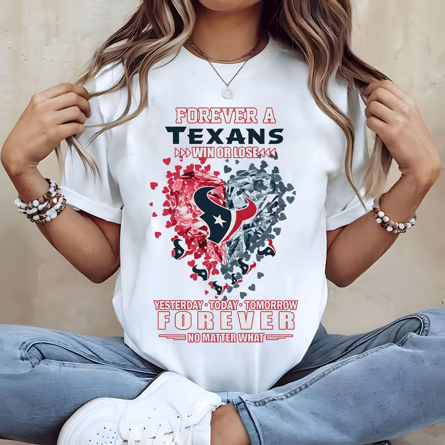 HOU Forever Win Or Lose Yesterday Today Tomorrow Forever No Matter What 2D Shirt 2407 DatND DVT