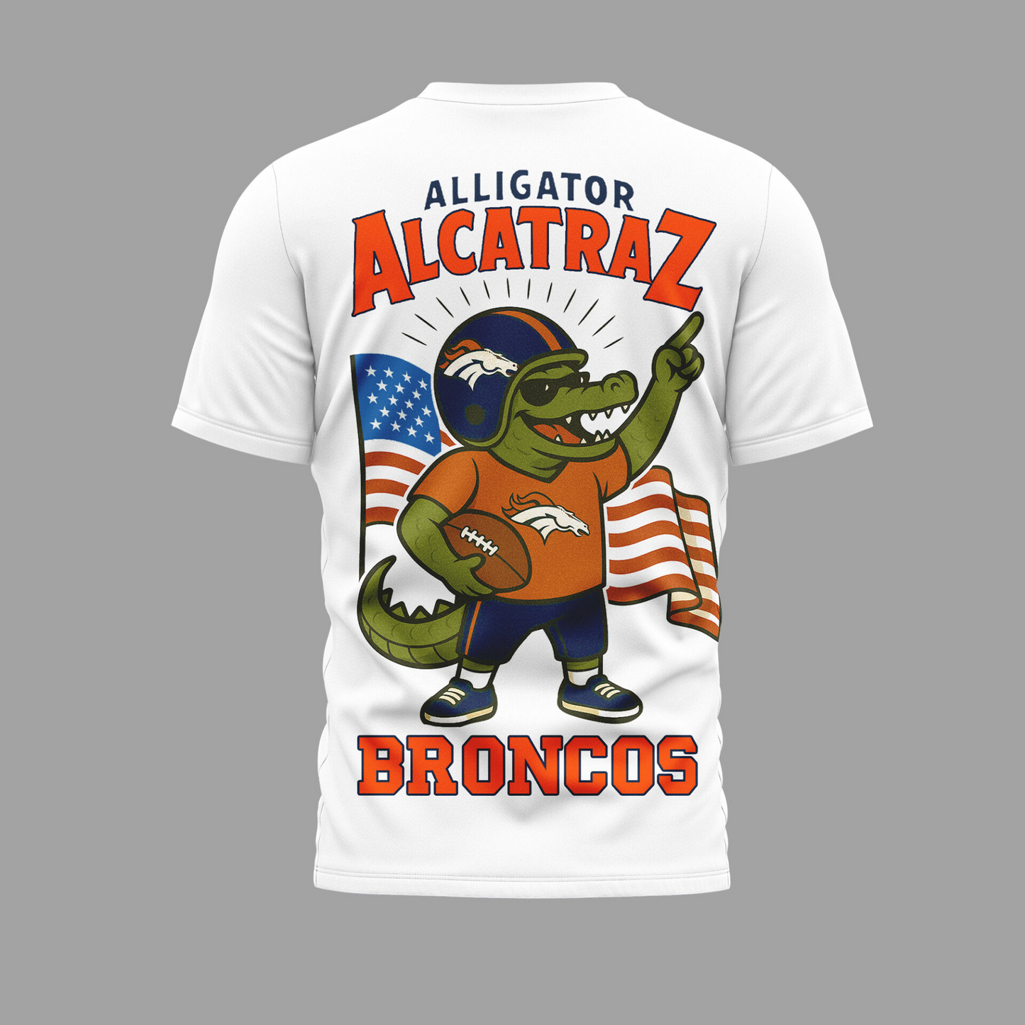 DB Premium NFL x Alligator Alcatraz 3D Shirt DDT 220725 TTV