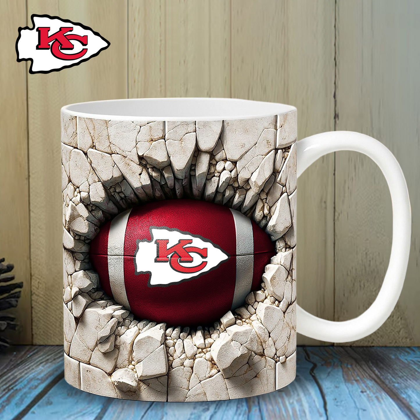 KCC Premium NFL Ceramic Mug DDT CTND