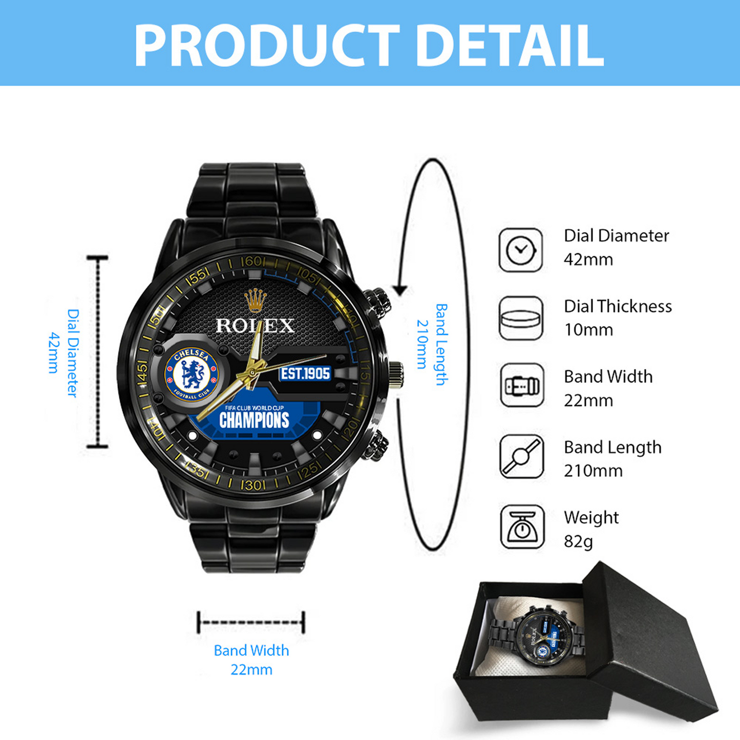 CHE Official 3D Watch Champions V5 DATND TANTD