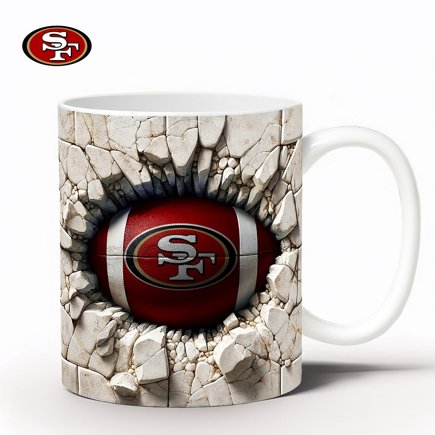SF49 Premium NFL Ceramic Mug DDT CTND