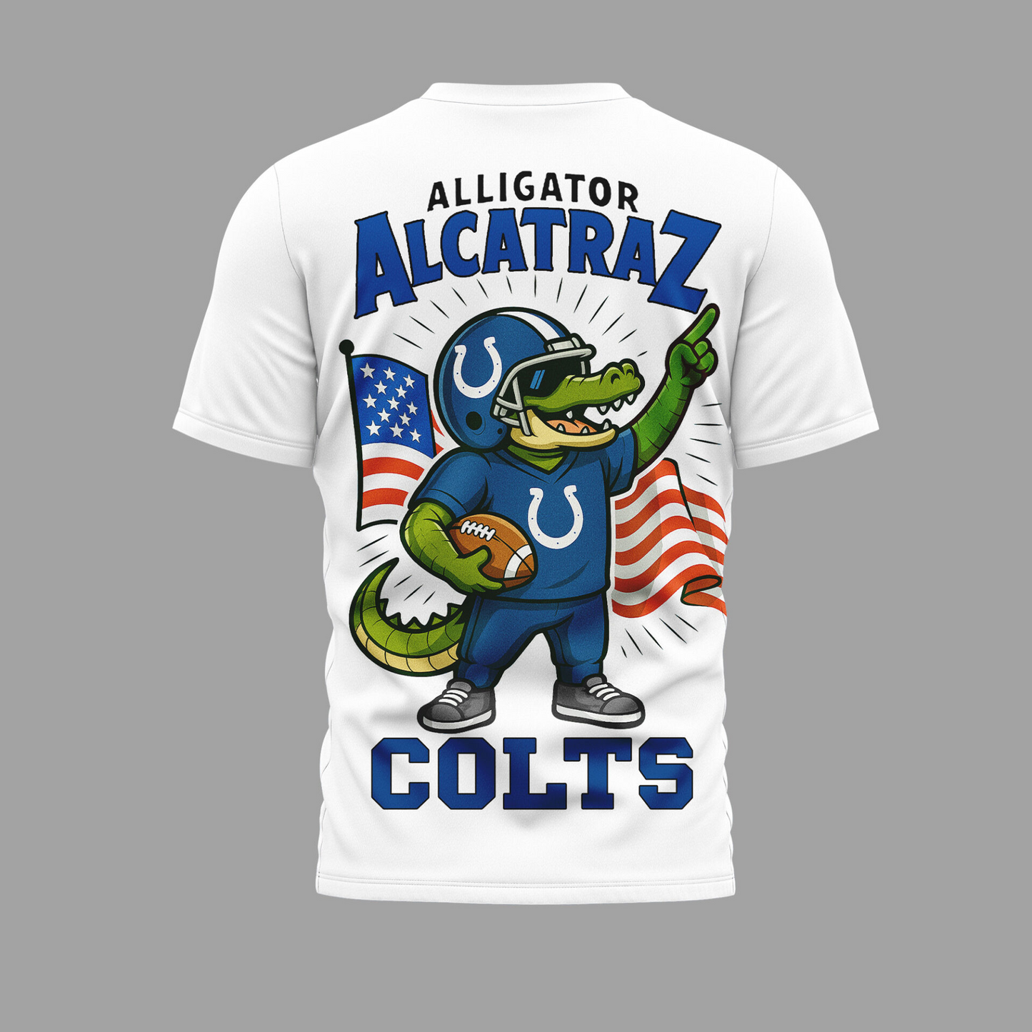 IC Premium NFL x Alligator Alcatraz 3D Shirt DDT 220725 TTV