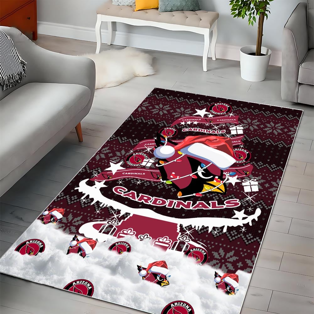 AC NFL Chrismas Carpet Rug DDT NTL