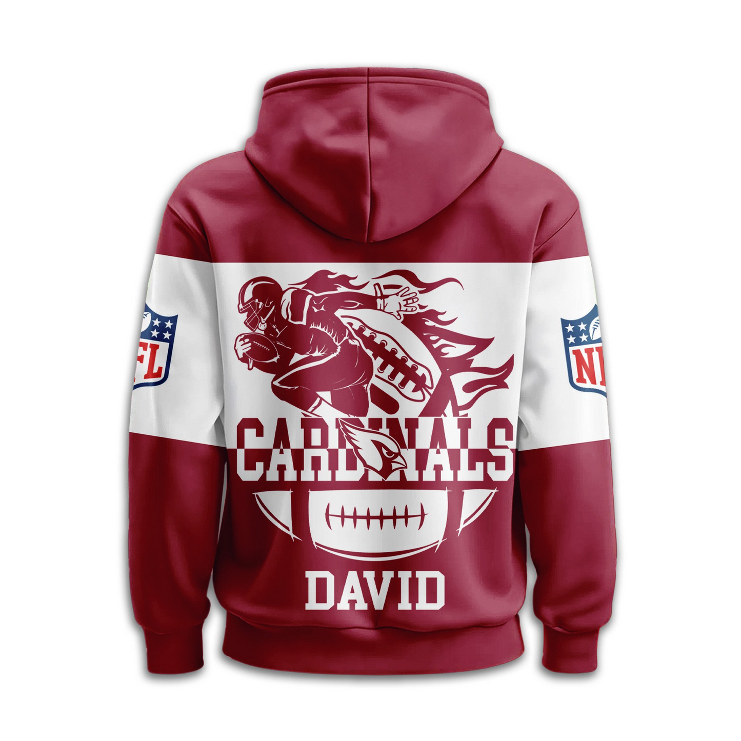 AC Premium NFL Touchdown Spirit Personalized Hoodie DDT CTND