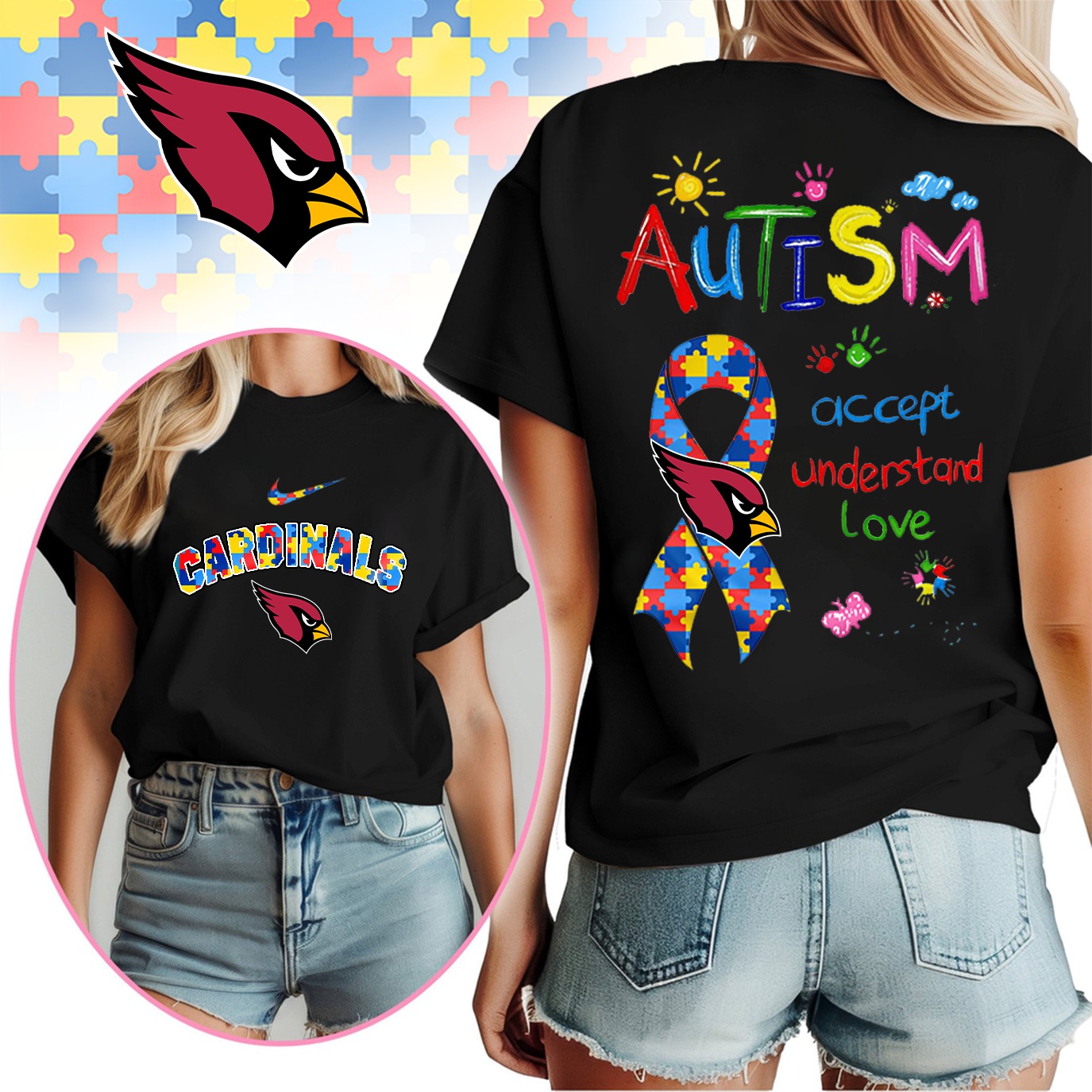 AC Premium Autism Awareness 3D Shirt DDT TTV