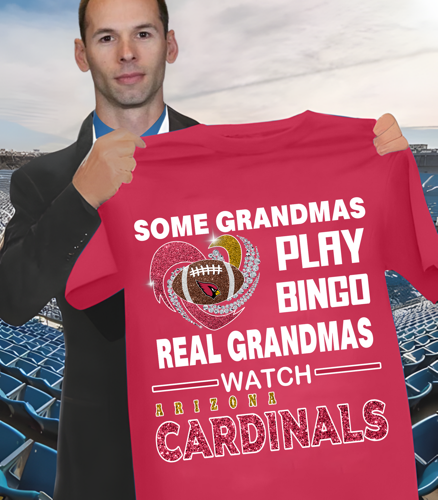 ARI X NFL some grandmas play bingo real grandmas wach DATND THUONGNH