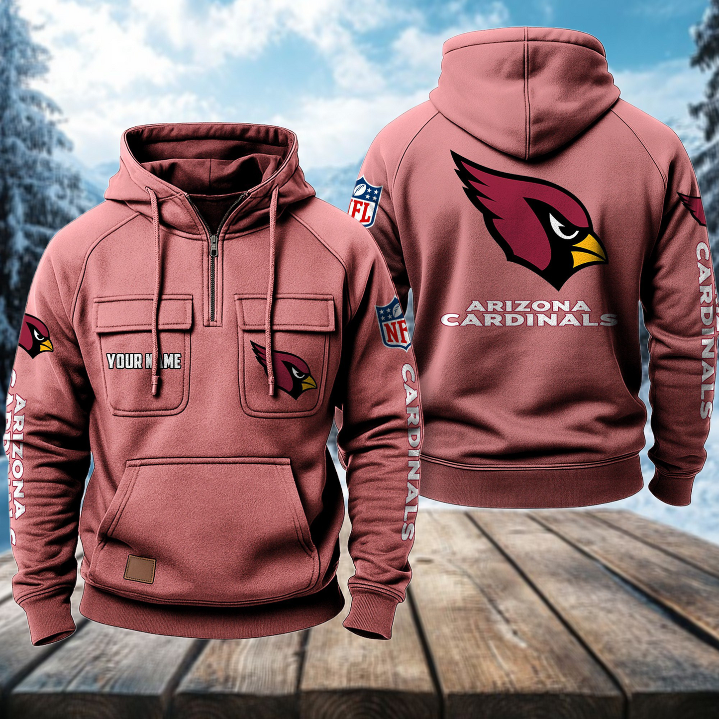 ARI x NFL Premium Hoodie DATND TANTD