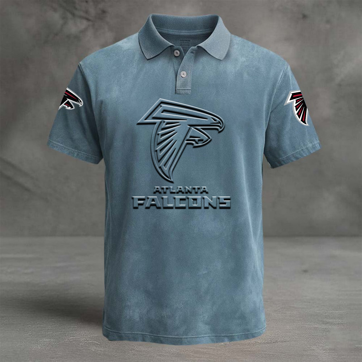 ATL x NFL Embossed Polo Shirt DATND TANTD