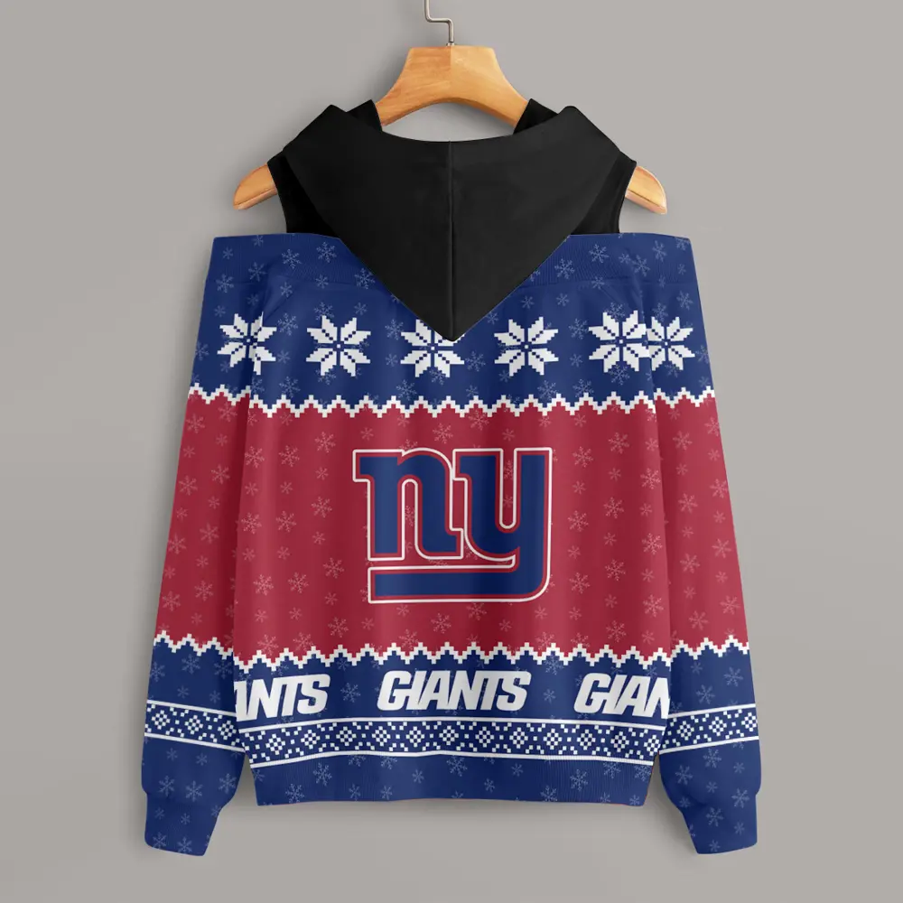 Athleworld NYG Women Texture Oversize V2 Sweatshirt NDD CTND