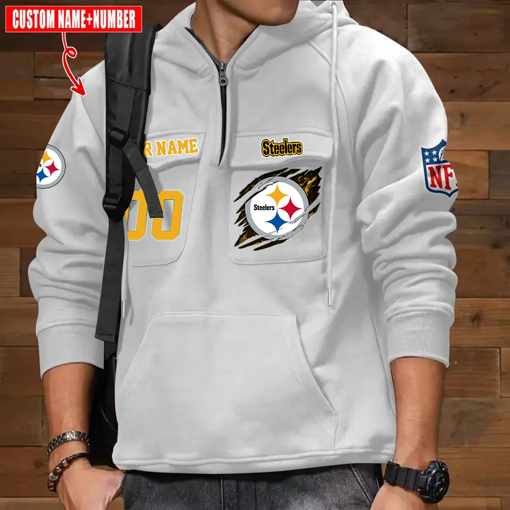 Athleworld PS NFL Graphic Pocket Hoodie DDT CTND