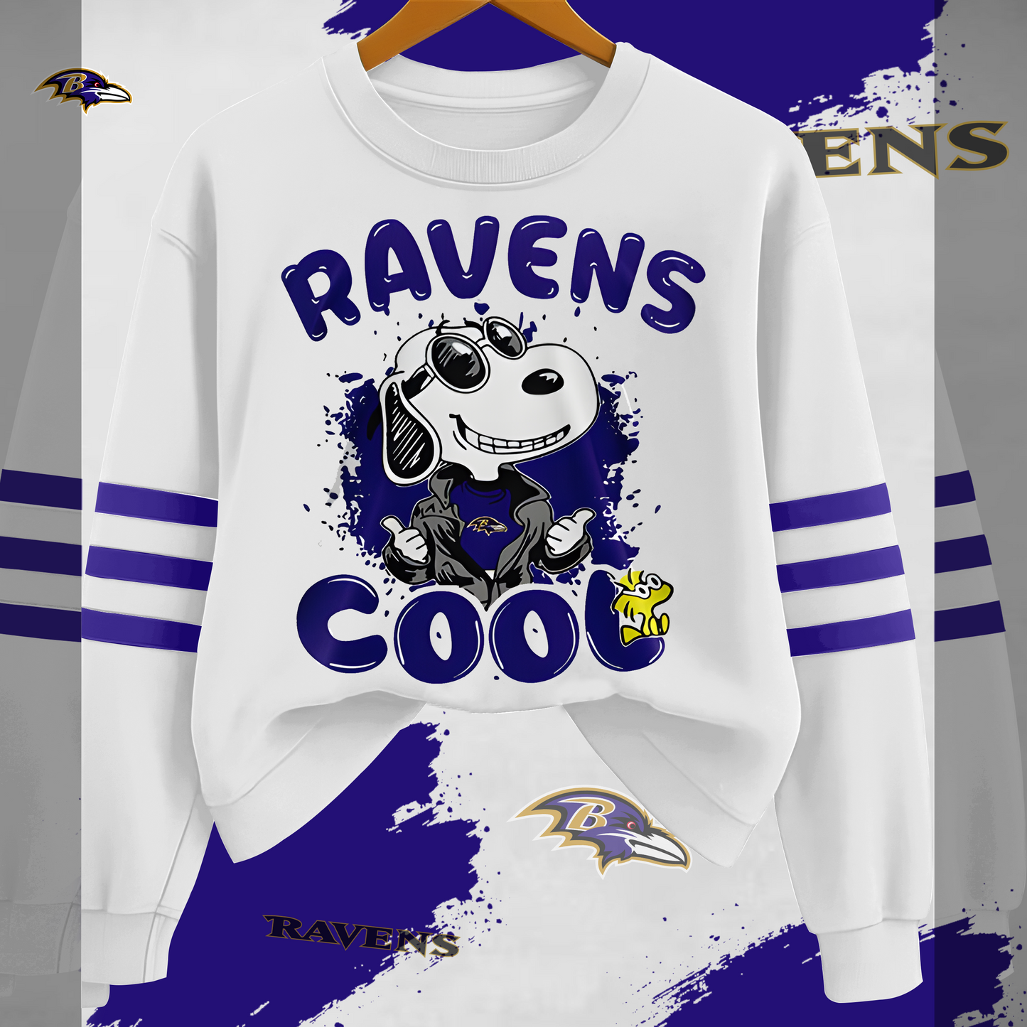 BR Premium NFL Snoopy Cool Sweatshirt DDT HLPHUONG
