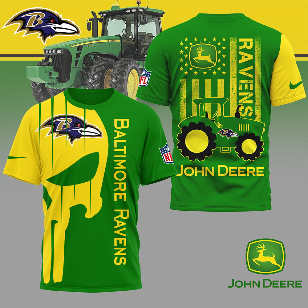 BR Premium NFL x John Deere 3D Shirt DDT NTL