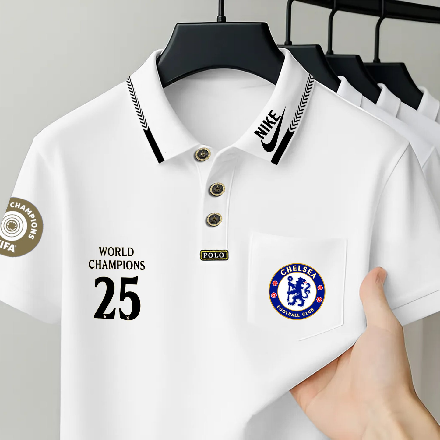 CHE Club World Cup 2025 Champions V3 Polo Shirt DDTTTV