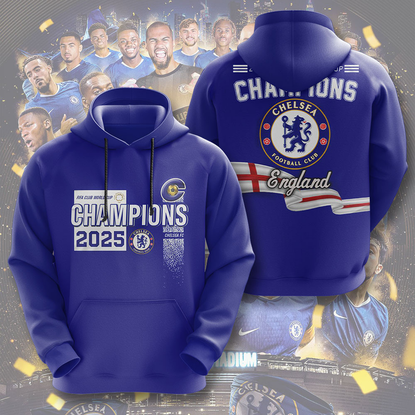 CHE F.C. Champions 2025 3D Shirt V2 1507 DatND DVT