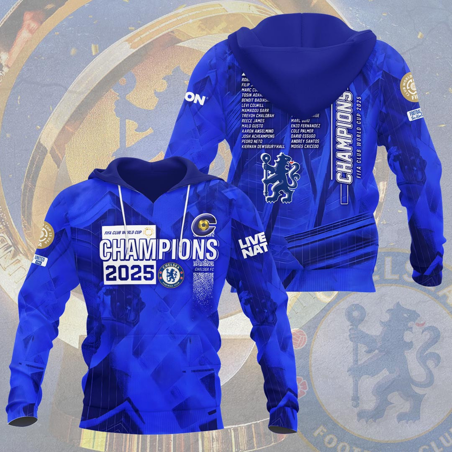CHE F.C. Champions 2025 3D Shirt V8 1507 DatND DVT